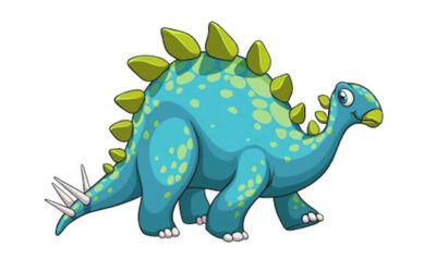 Cuentos de dinosaurios para niños: El Estegosaurio que queria volar