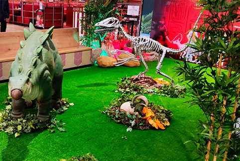 Teatro infantil para colegios de dinosaurios