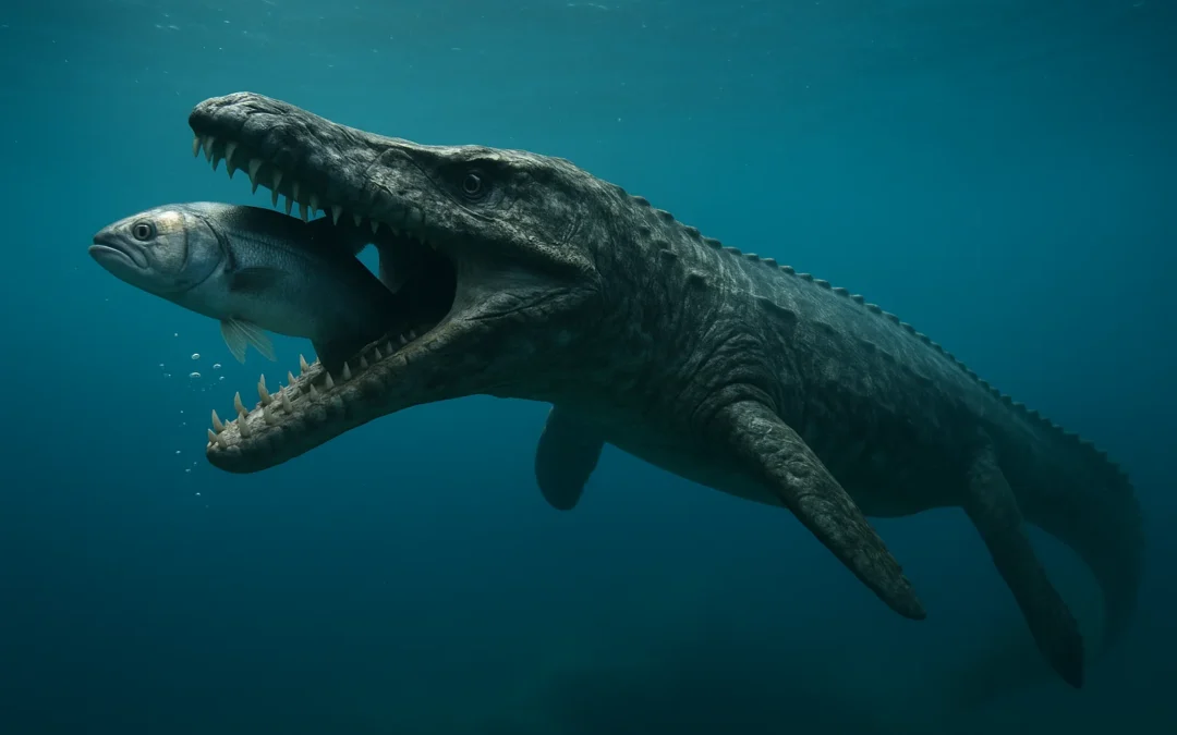 El mosasaurio: el depredador marino más temido del Cretácico