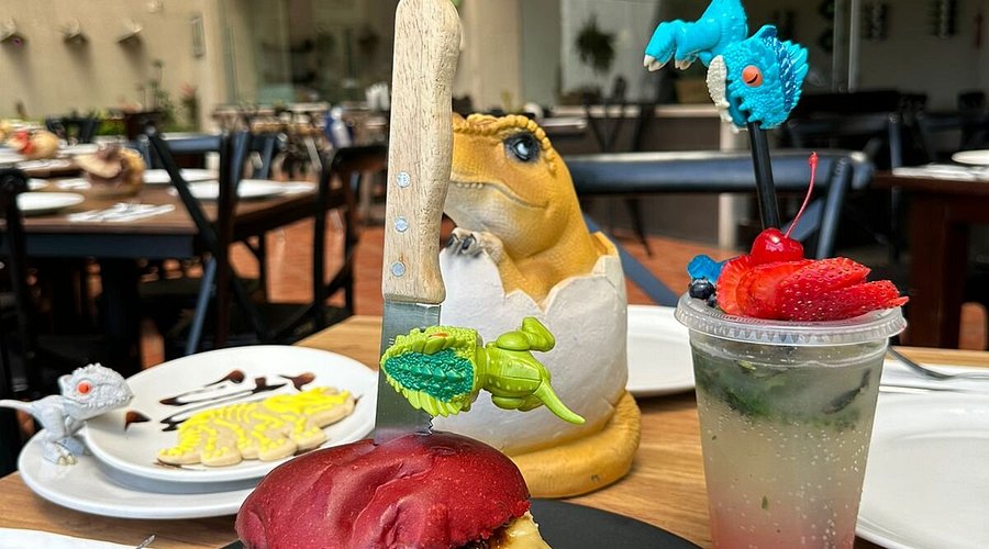 restaurante de dinosaurios