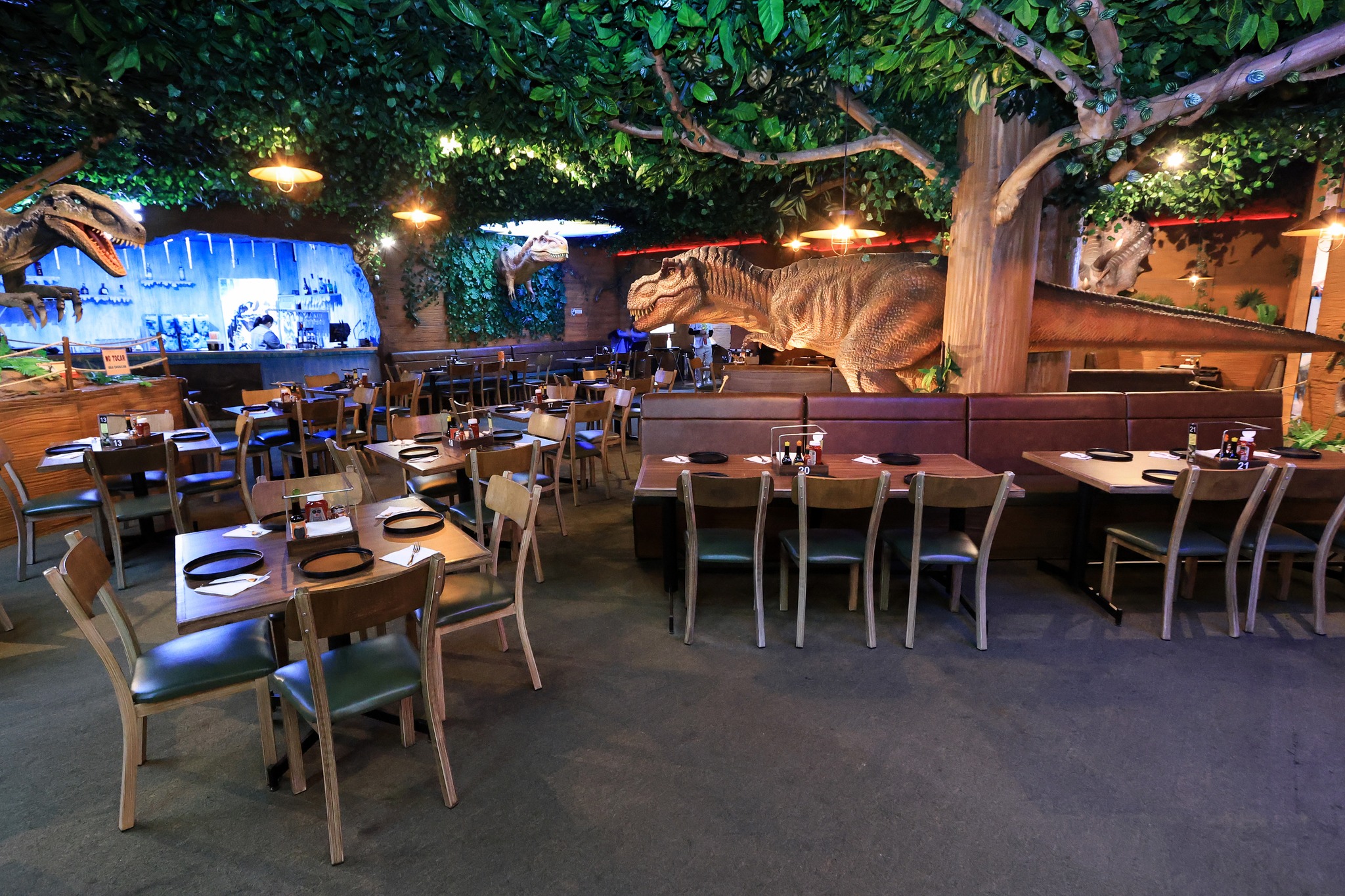 restaurante de dinosaurios